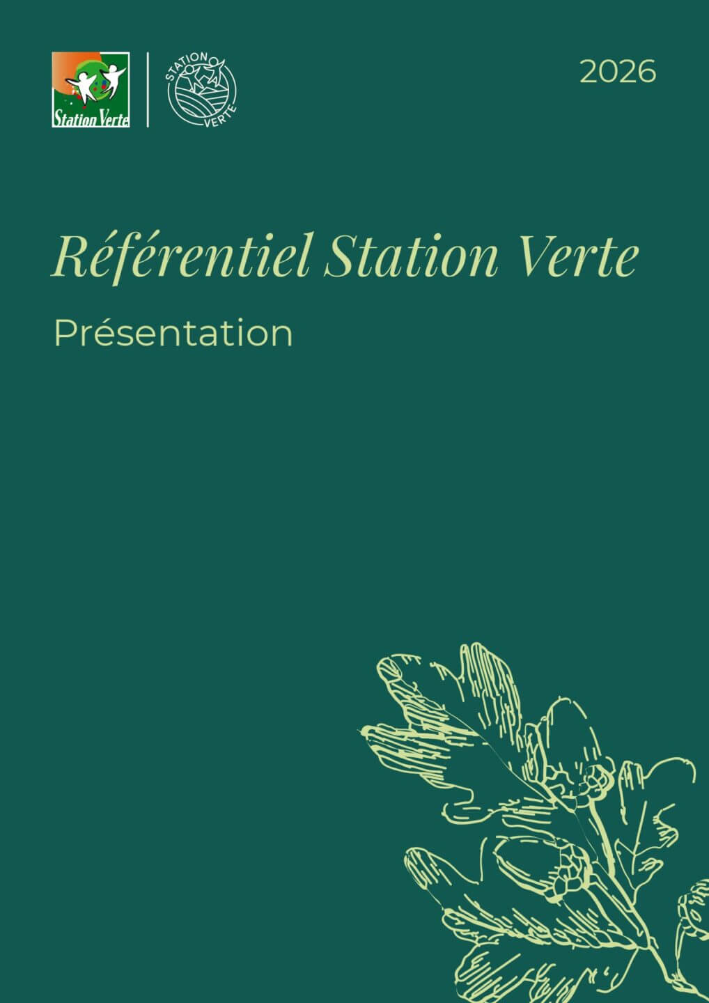 Présentation Référentiel Station Verte