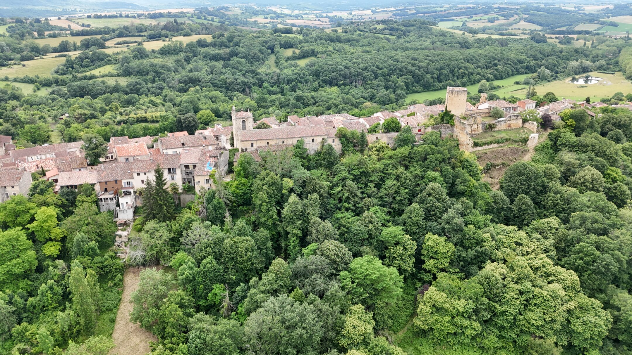Aurignac, cité médiévale
