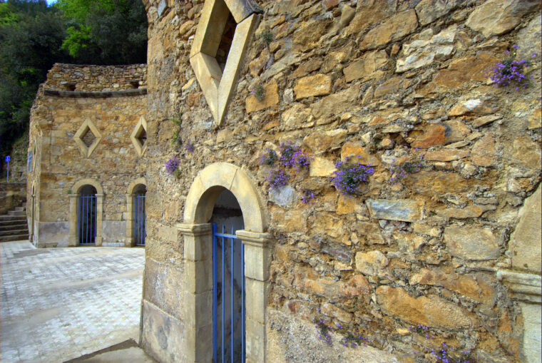 vue aérienne de RENNES-LES-BAINS
