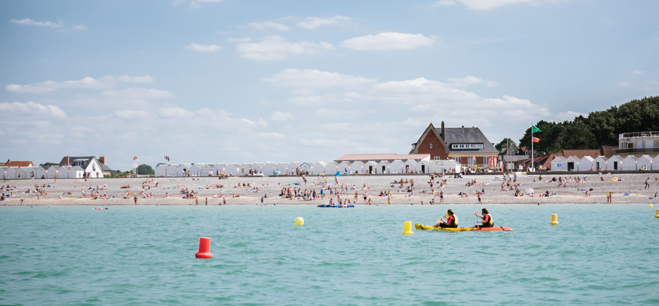 La plage de Quiberville-sur-Mer