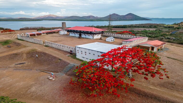 Vue du ciel Fort Teremba