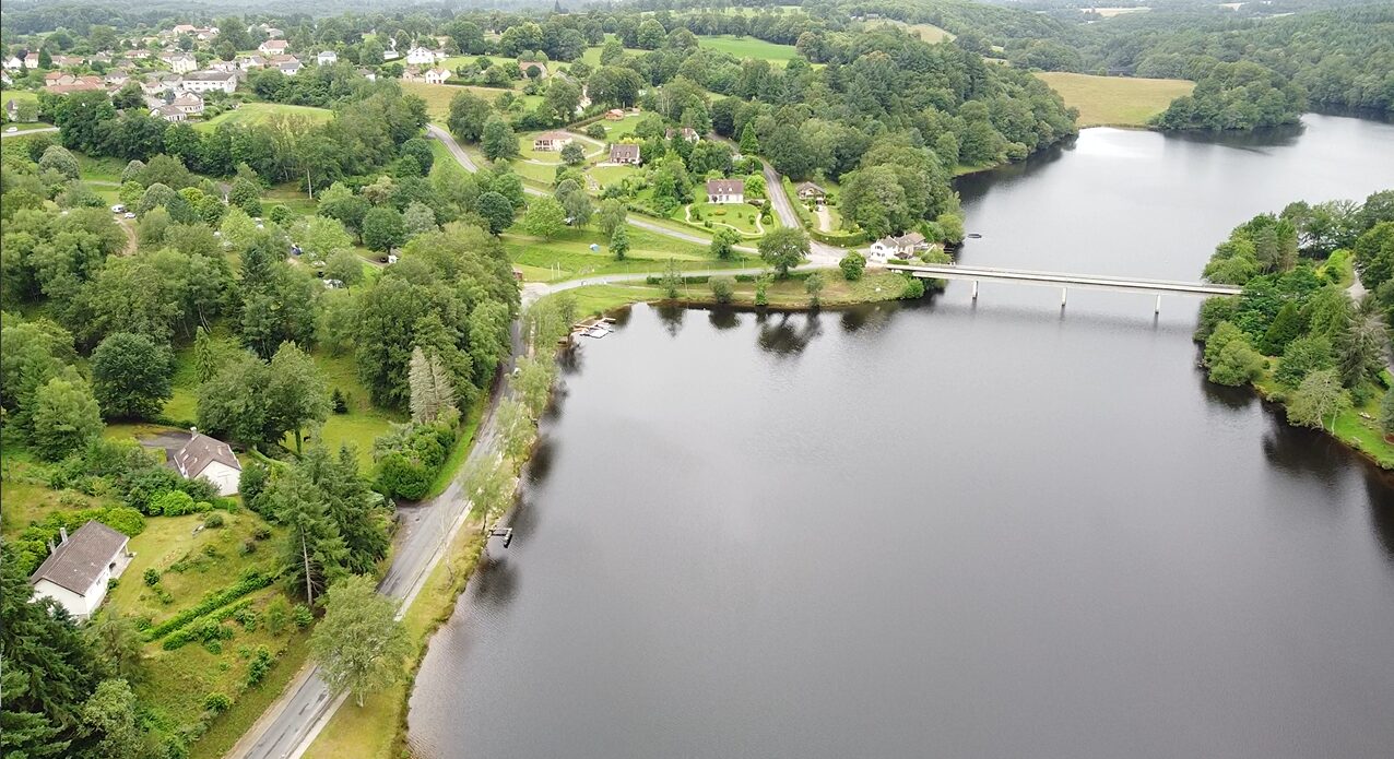 Photo aérienne du Lac Ste Hélène