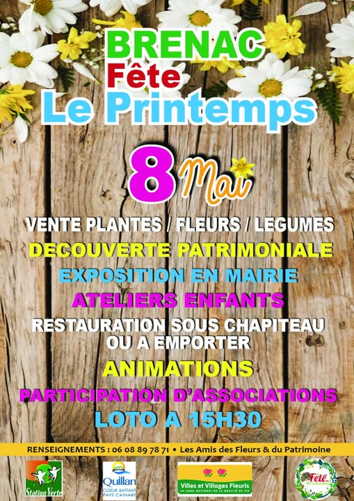 fête du printemps à Brenac