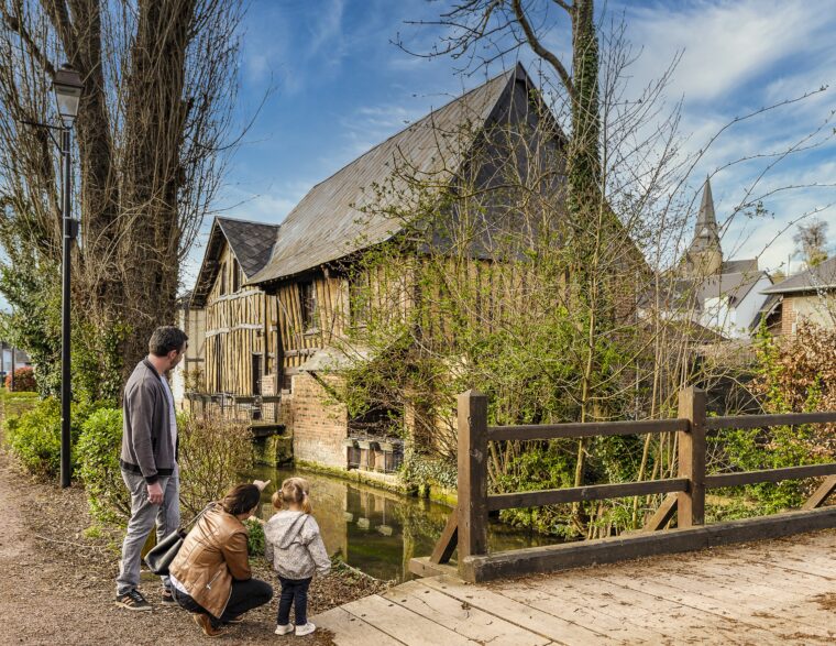 Balade à Cormeilles le long de la Calonne