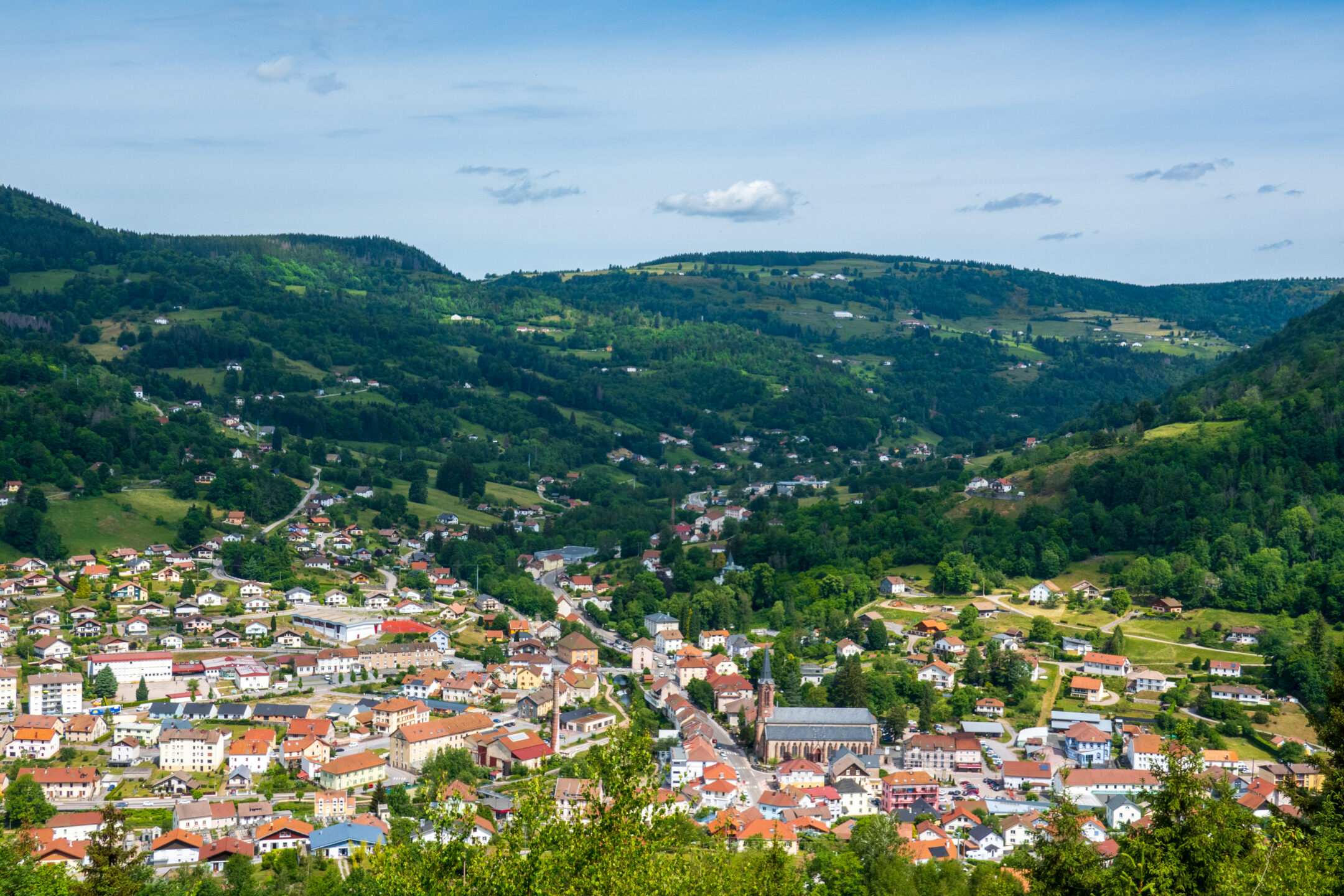 Vue depuis la Croix de Mission