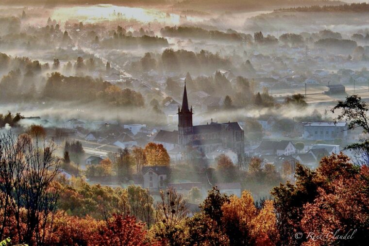 Ronchamp sous la brume