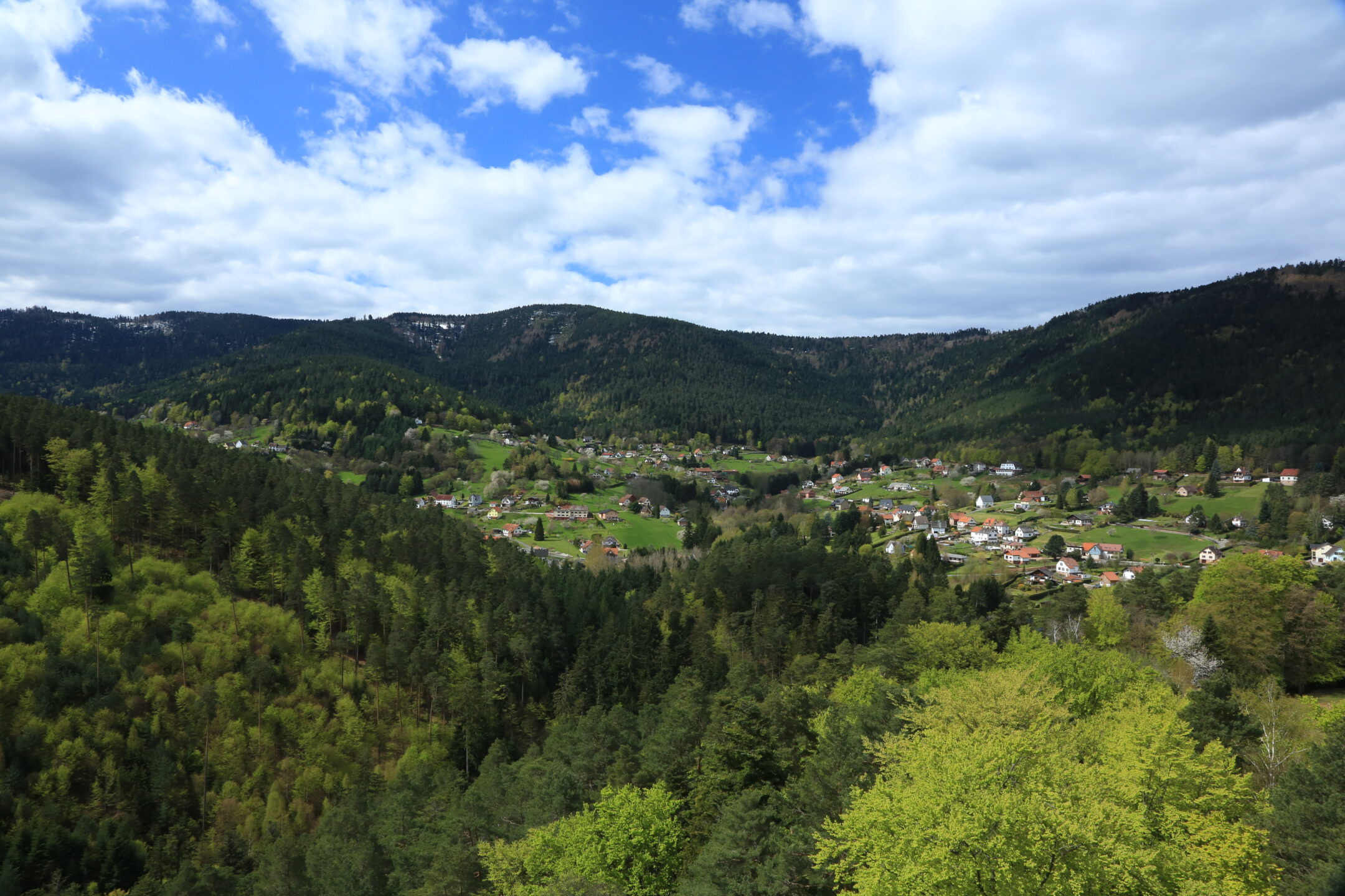 Vue sur Massif du Schneeberg