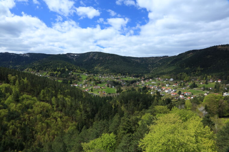Vue sur Massif du Schneeberg