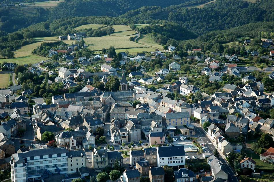 NAUCELLE vue aérienne