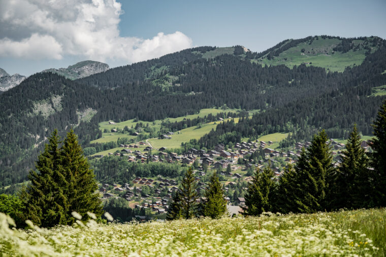 Châtel en été