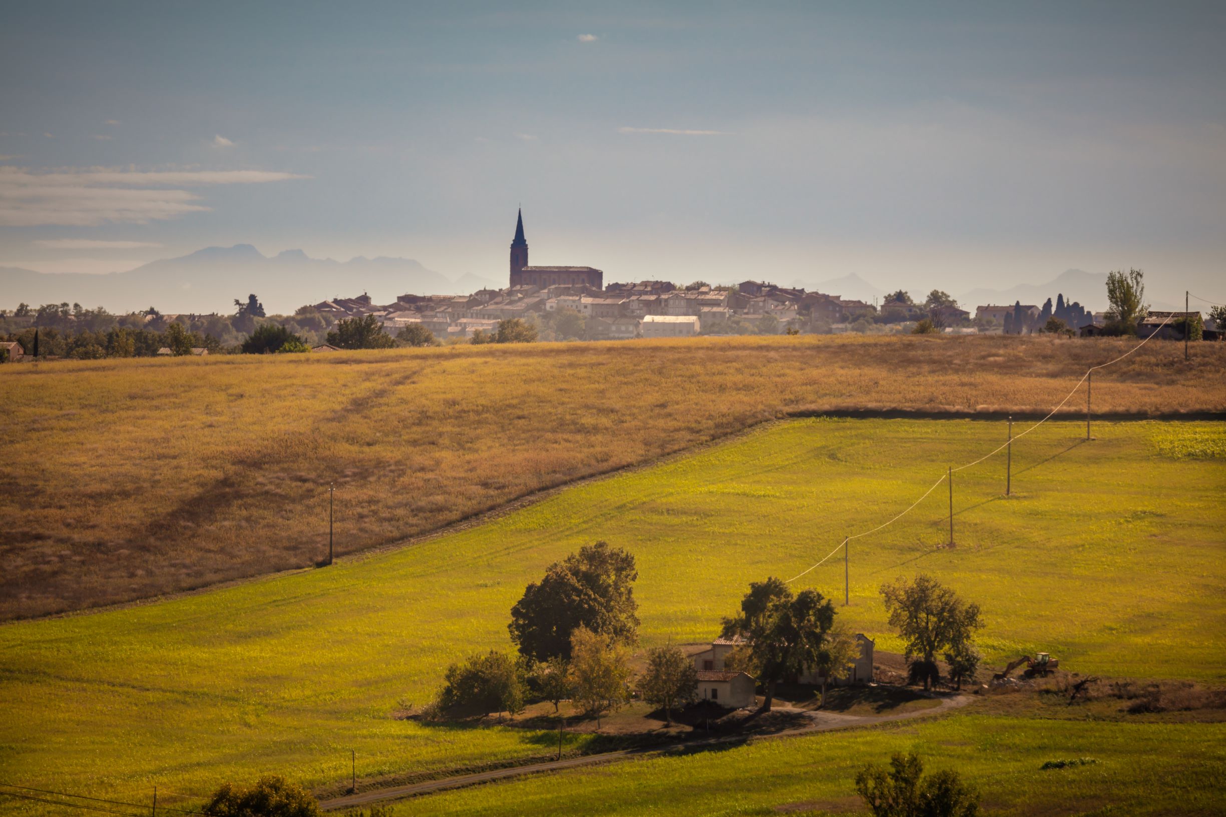 Légende photo Caraman en Lauragais