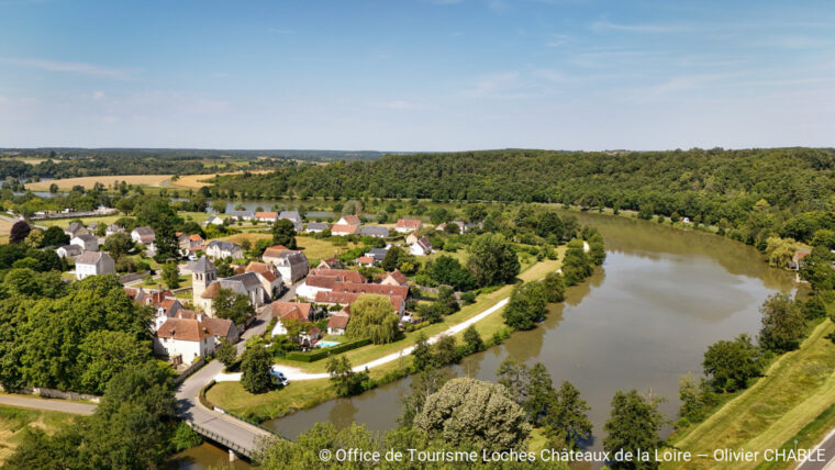 Village et lac de Chemillé-sur-Indrois