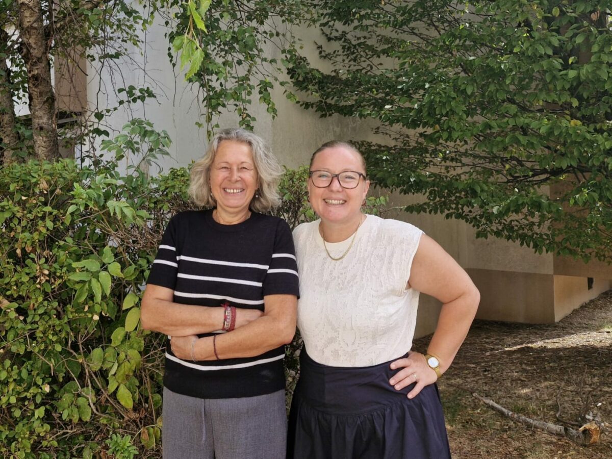 Bienvenue à Sandrine et Juliane