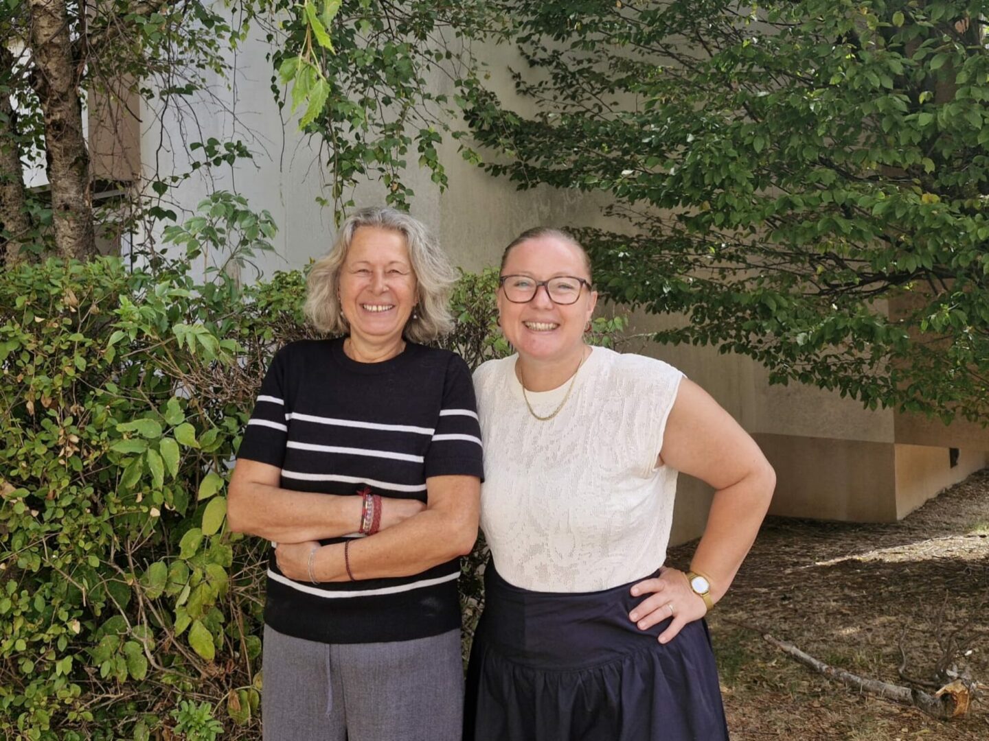 Bienvenue à Sandrine et Juliane