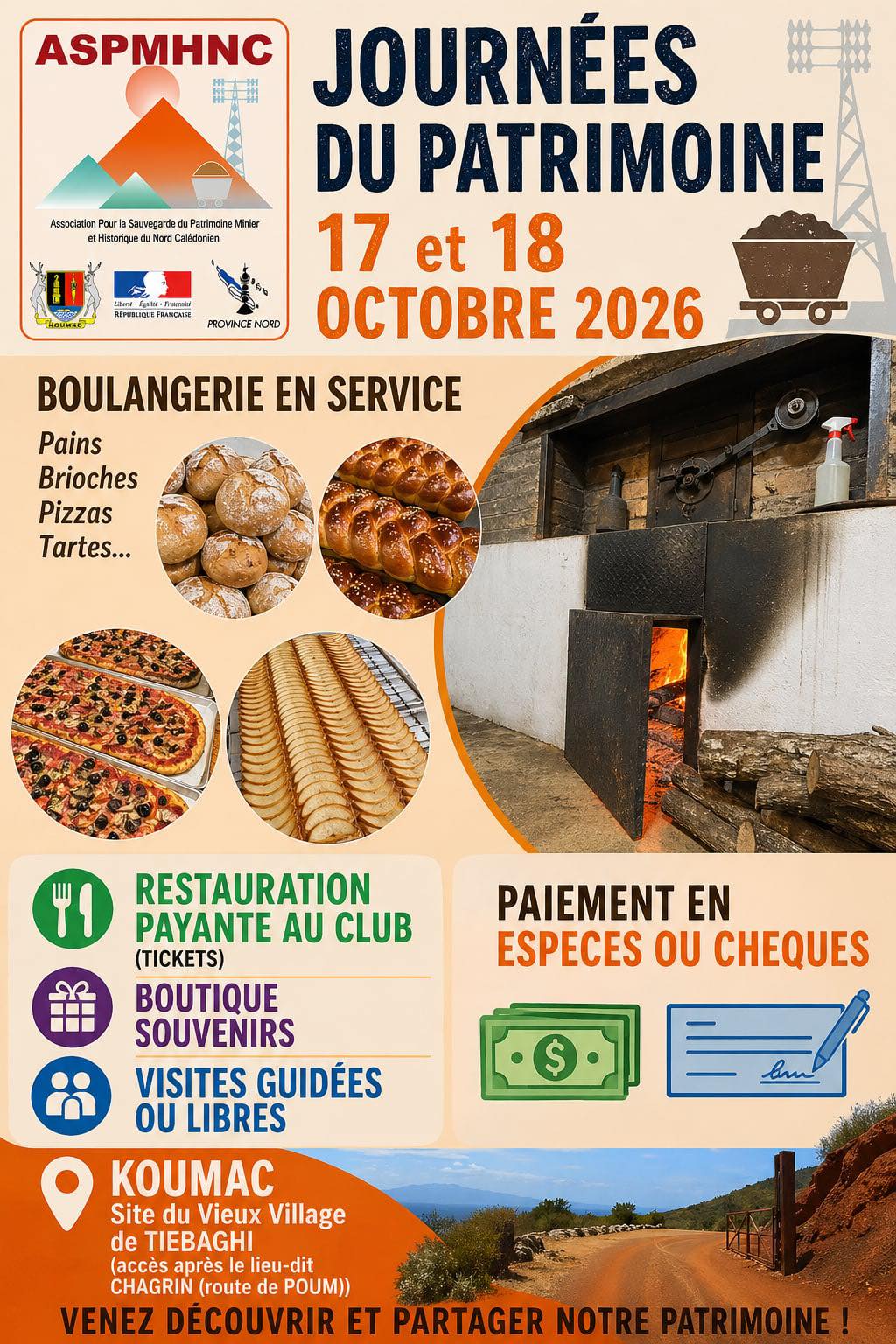 Journées portes ouvertes à Tiébaghi