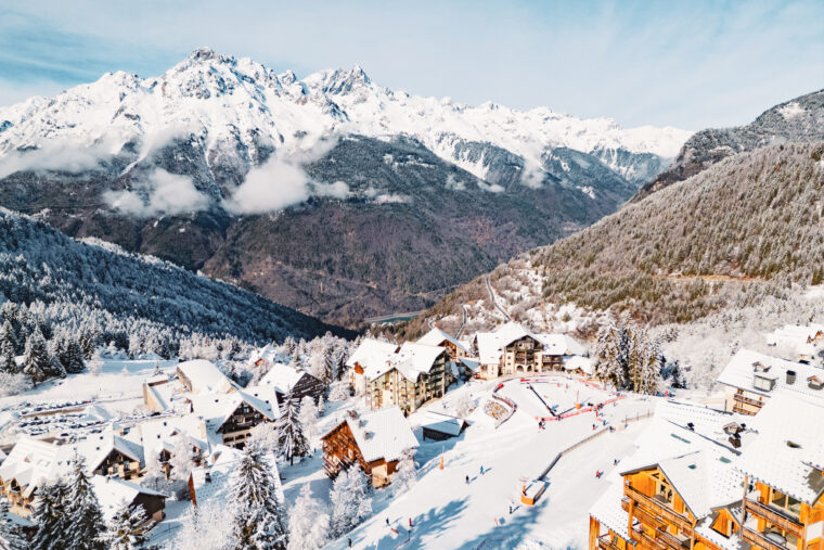 Vue hiver station Oz 3300