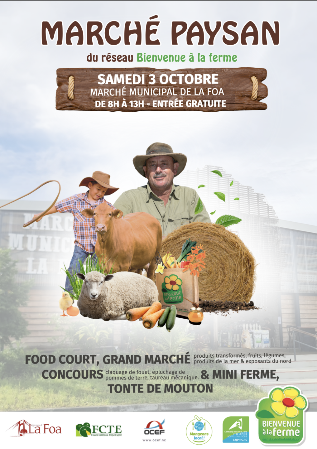Affiche Marche Paysan
