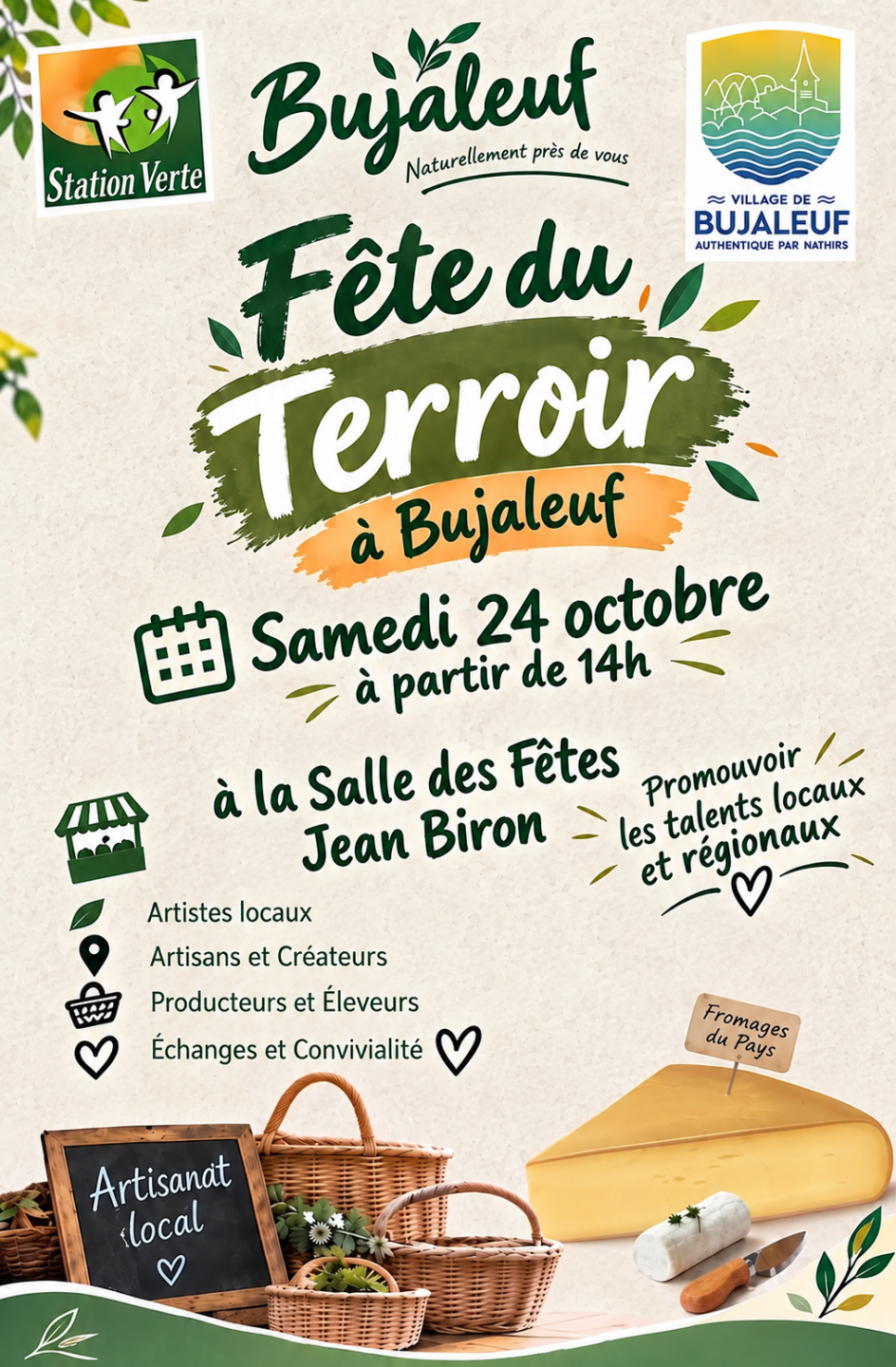 Affiche Fête du terroir